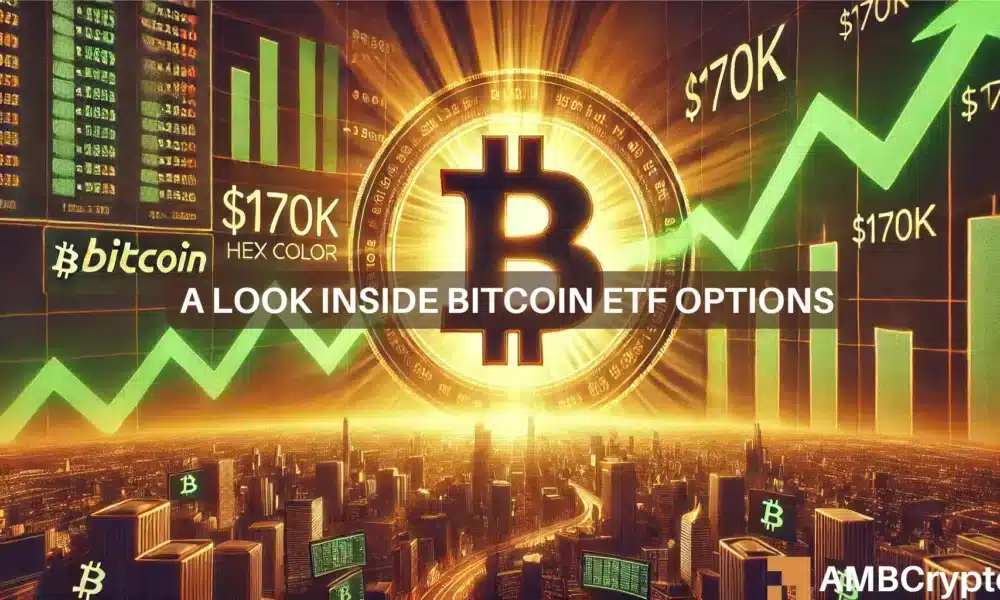 Bitcoin ETF options reveal bullish sentiment: Are $170K predictions realistic?