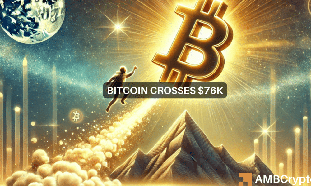 Bitcoin hits $76,849 ATH amid new Fed rate cut: Future predictions?