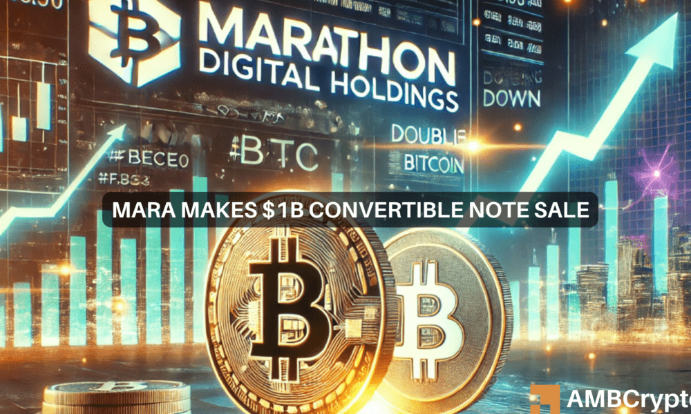 MARA doubles down on BTC: $1B convertible note sale completed