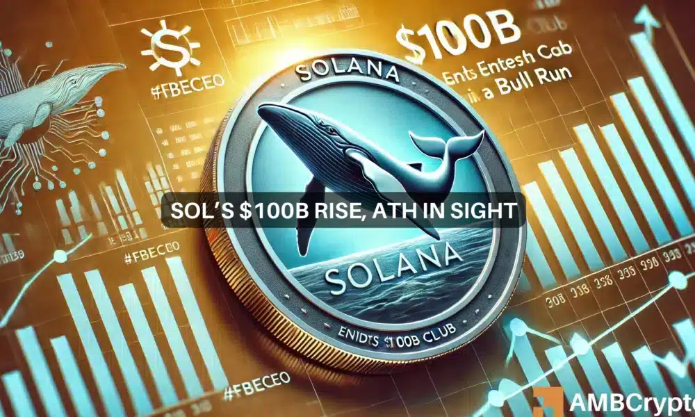 Solana briefly joins $100B club: What this means for SOL prices