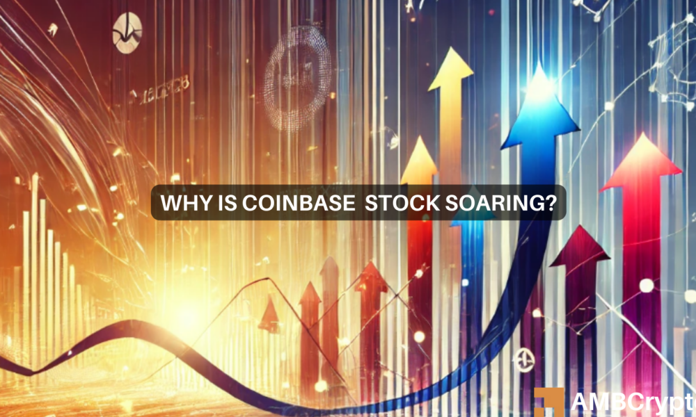 Coinbase stock soars amid crypto upswing: What’s driving the rally?