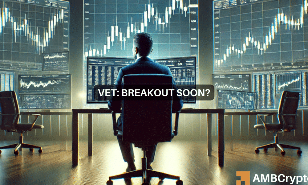 VeChain sees a breakout: Will VET hit $0.05 soon?