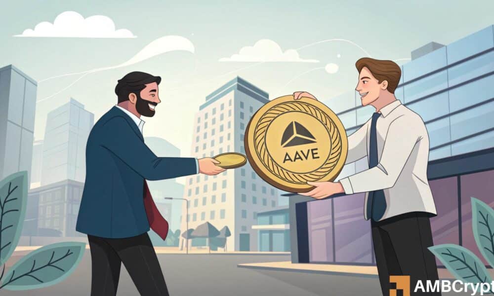AAVE worth $3.2M bought in one day: Is $500 within reach in 2025?