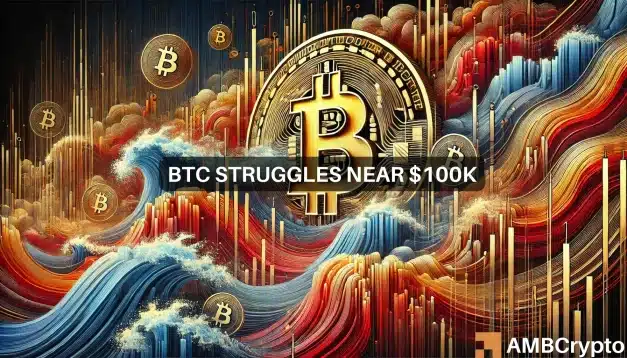 Bitcoin liquidation heatmap signals $105k is the more likely target