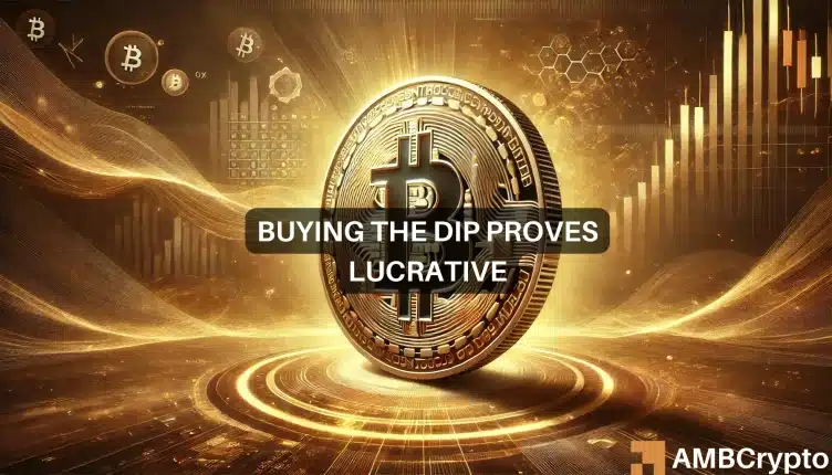 Bitcoin at $100K: How much you’d gain if you bought during the last 3 major dips