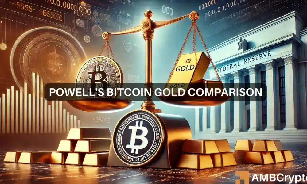 Why Bitcoin is ‘a competitor for gold,’ not U.S. dollar: Jerome Powell