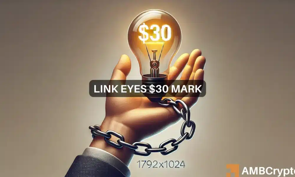 Chainlink closes in on 3-year-high: Will $24-level fall next?