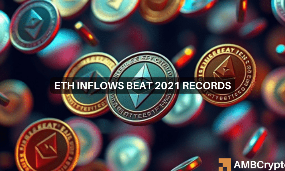 Ethereum inflows hit $2.2B: Could $10K be next for ETH?