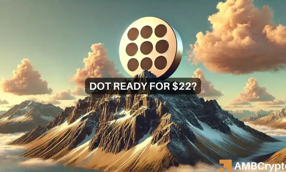 Polkadot sets record with 60M transactions—Is $22 the next stop?