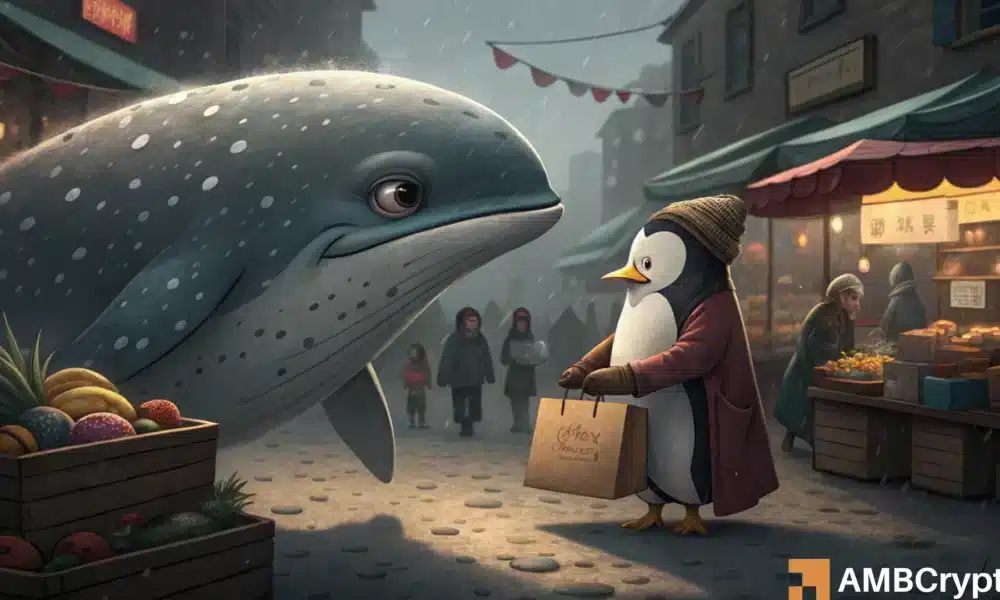 Pudgy Penguins: Whales wager $2.47M on PENGU – Start of a new surge?