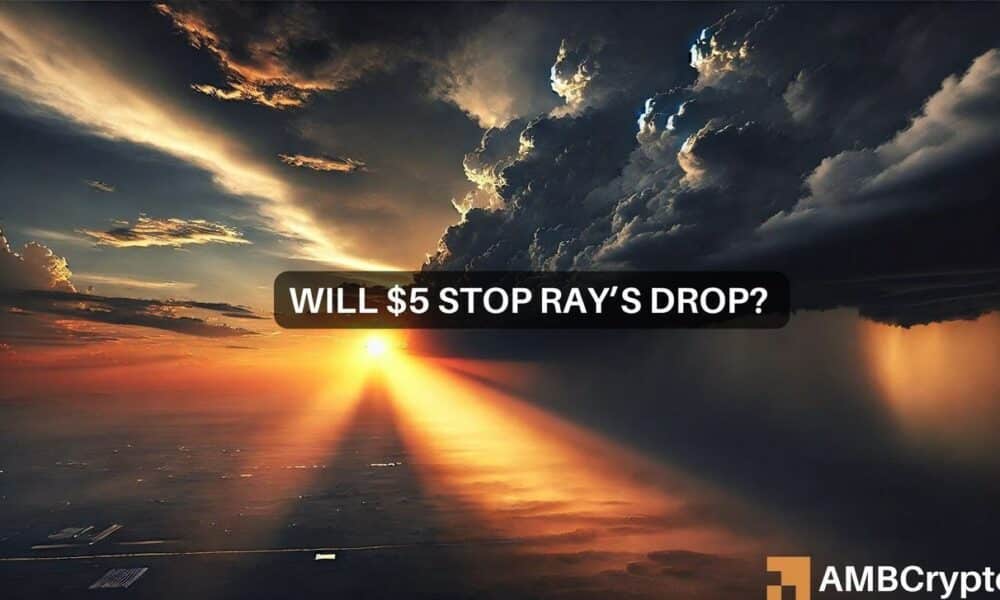 Raydium: Will the $5 support trigger recovery for RAY?