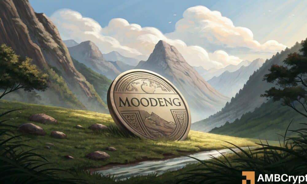 Analyzing MOODENG’s ‘double top’ pattern: Should you expect a dip to $0.134?