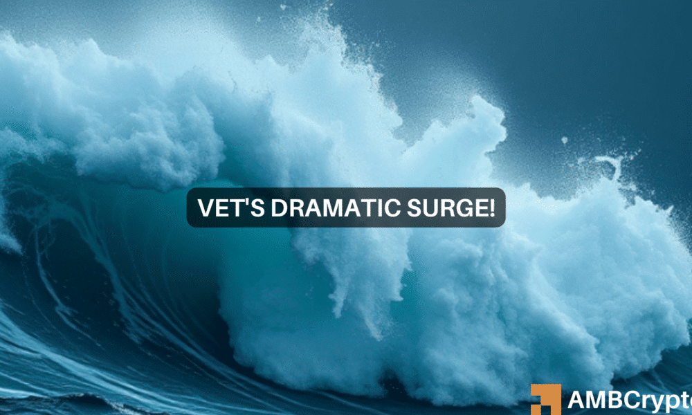 VeChain surges 6.72% in a day: Can VET rally past $0.07105?