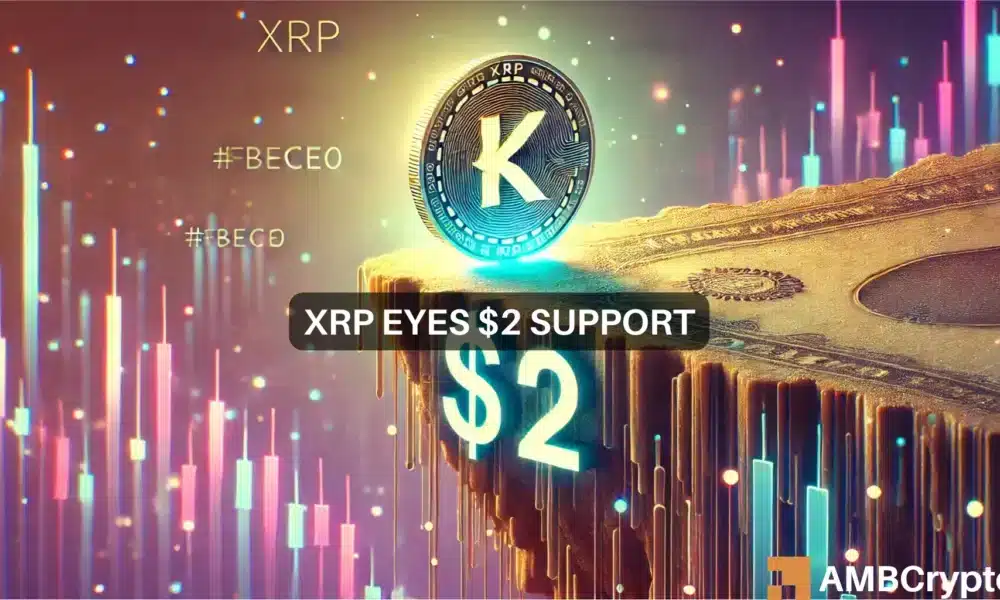 XRP eyes $2 as correction intensifies: Can it avoid further decline?