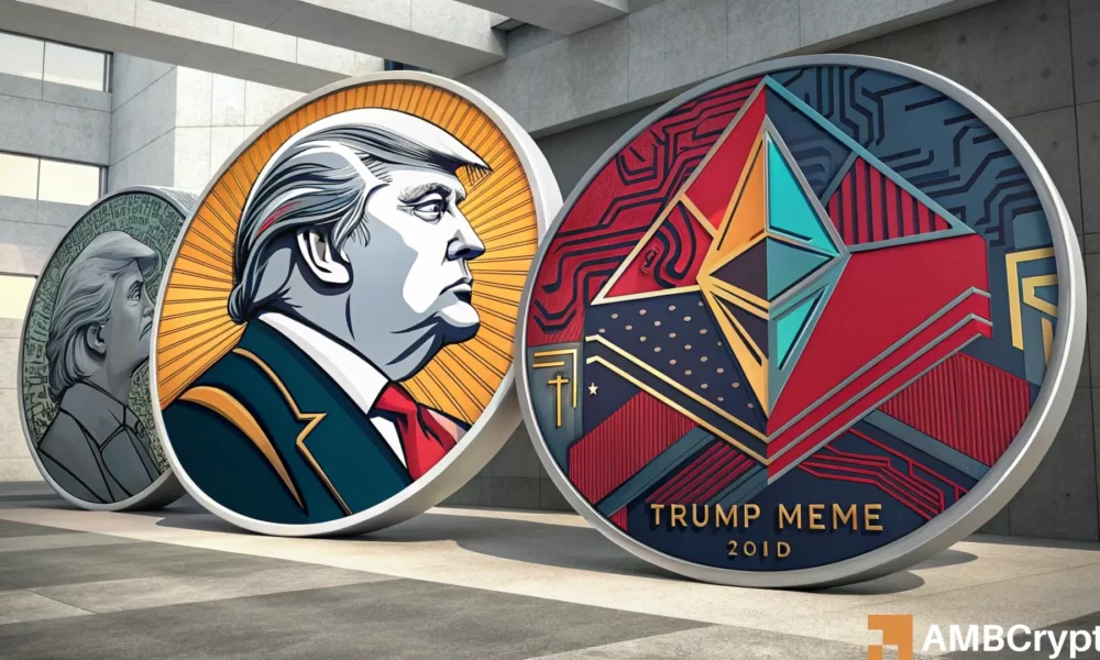 TRUMP: The memecoin needs to break out THIS range for a fresh rally