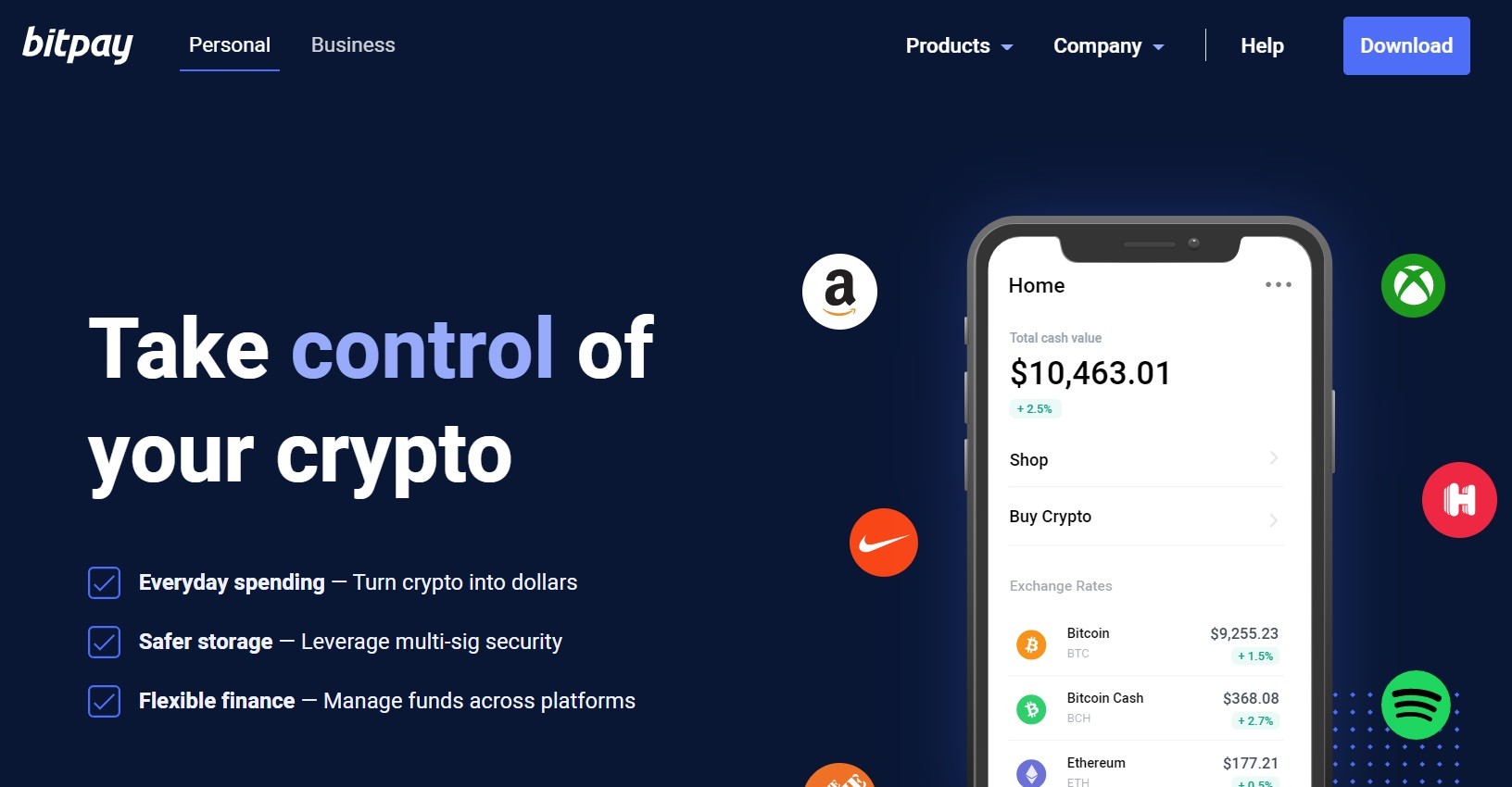 محفظة BitPay