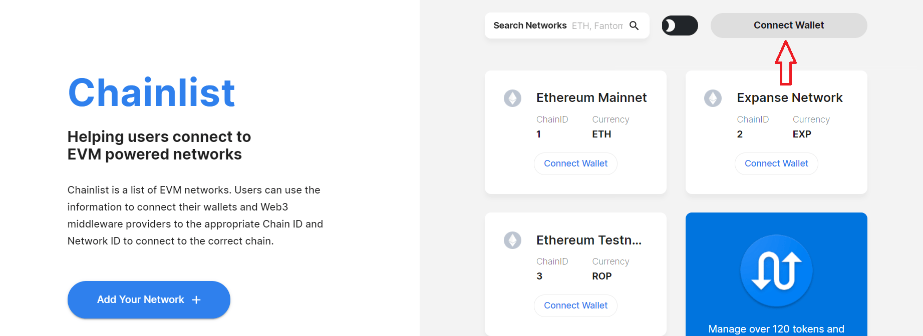 chainlist 