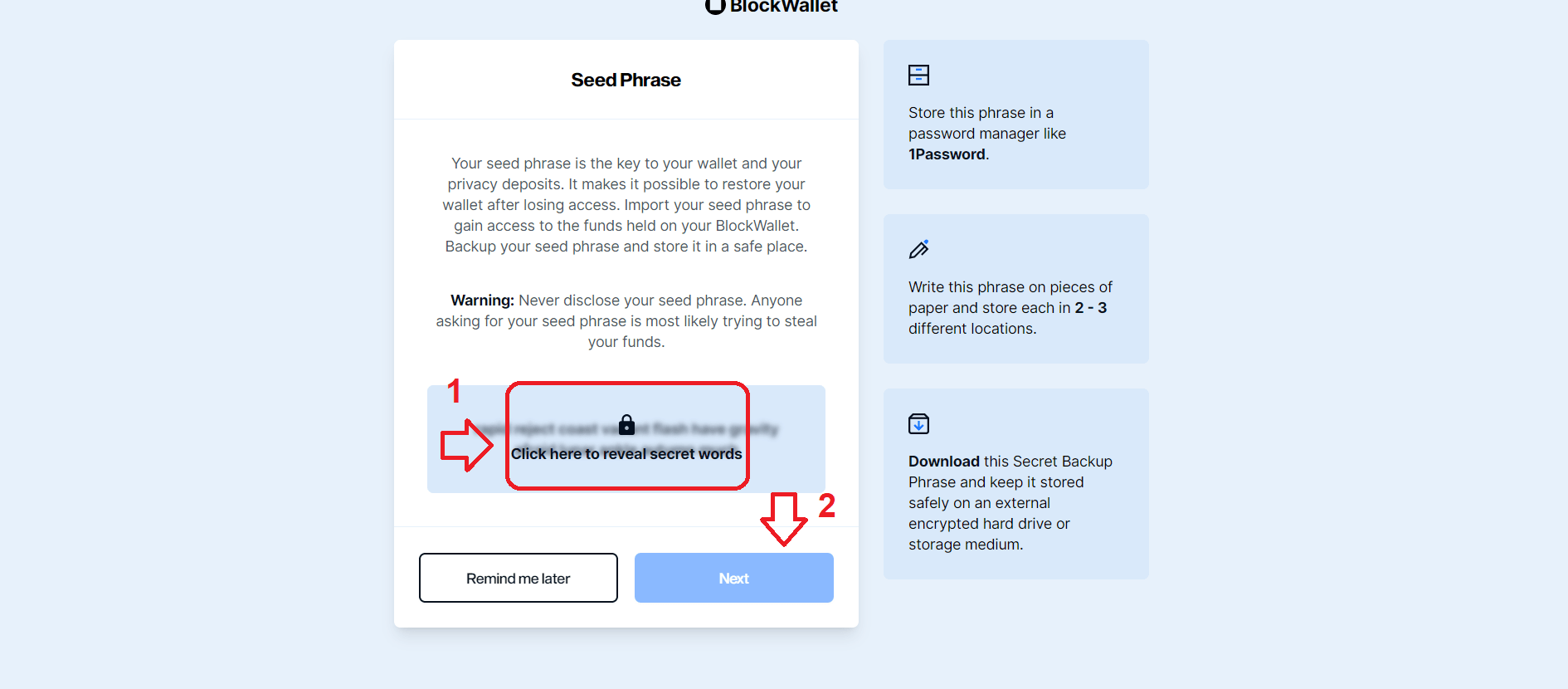 BlockWallet 6