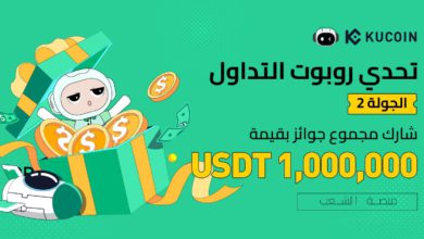 KuCoin تطلق مسابقة بجوائز تصل مليون دولار
