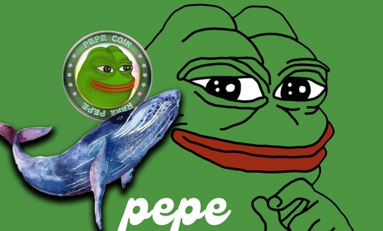 حيتان عملة PEPE الرقمية