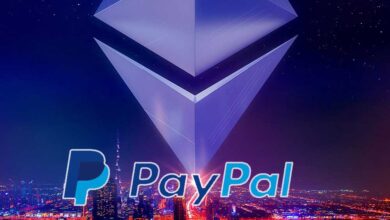 الإثيريوم و paypal