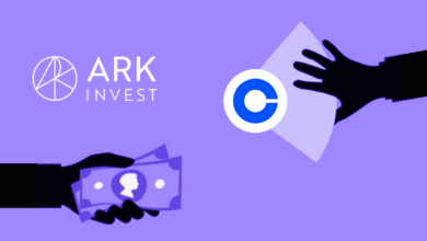 شركة ARK و كوينبيس