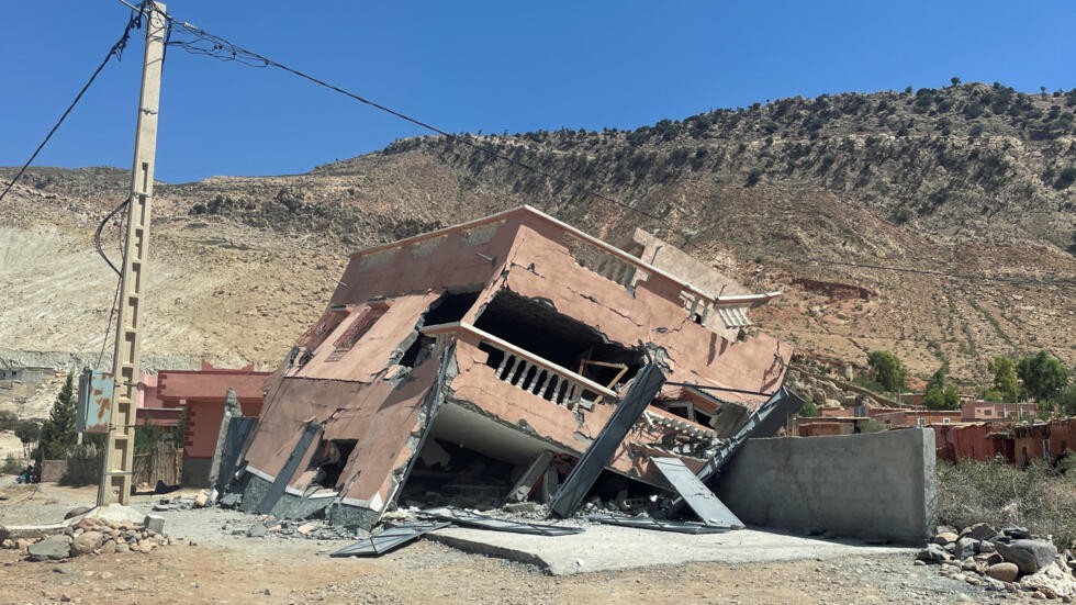 الدمار الذي خلفه الزلزال في المغرب