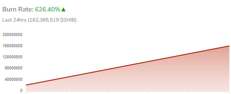 ارتفاع معدل حرق شيبا إنو بنسبة 600% وسط انخفاض الأسعار