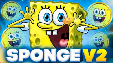 عملة Sponge V2 الرقمية