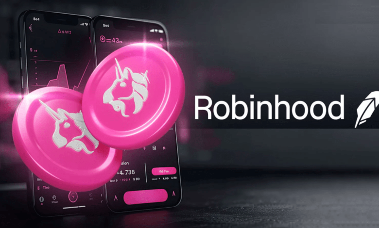 منصة Robinhood تقدم إعلان هام لمستخدمي Uniswap