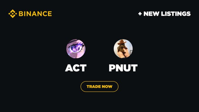 عملة ACT الرقمية وعملة PNUT الرقمية