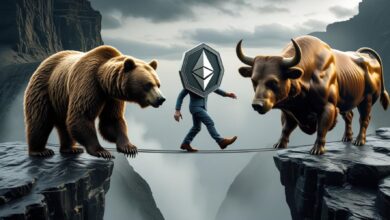 بعد انخفاضها إلى ما دون 3,780 دولارا: هل تحقق إثيريوم اختراقا؟