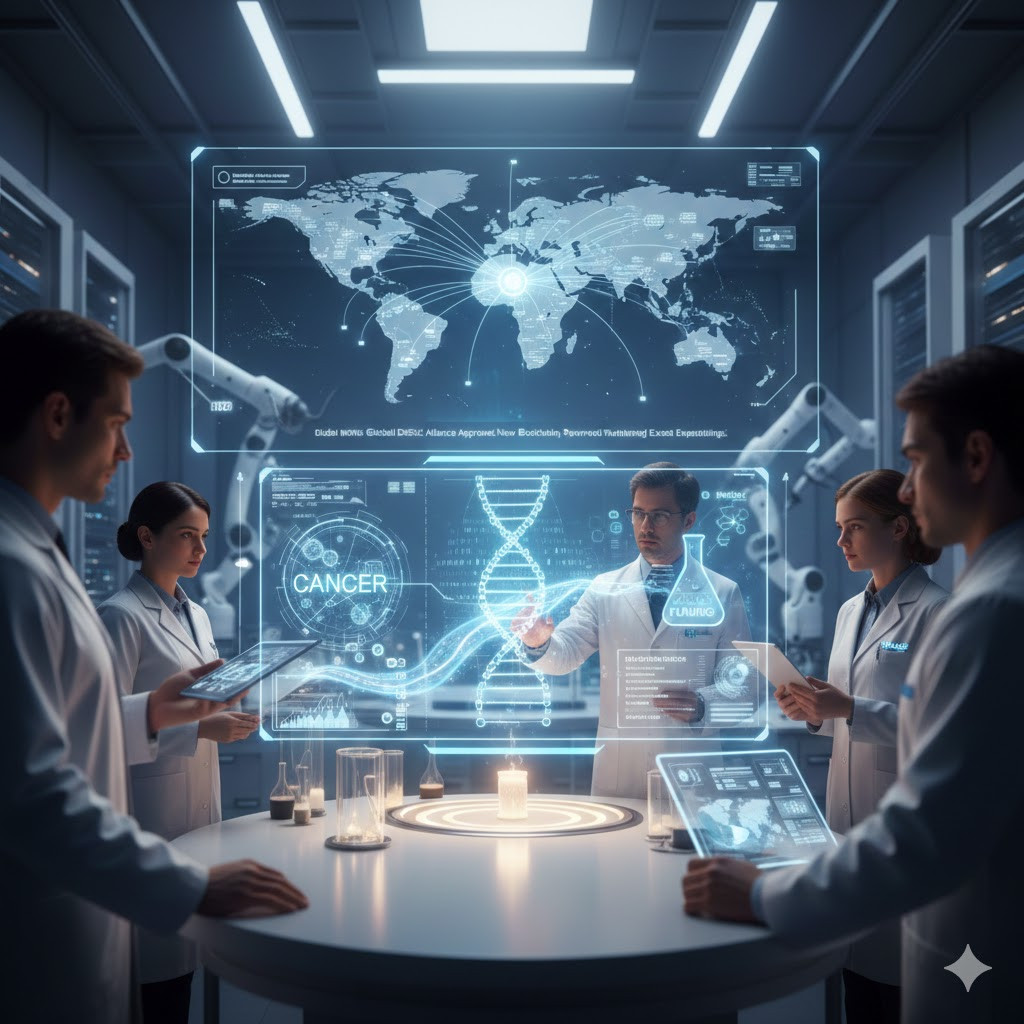 عندما يمول البلوكتشين علاج السرطان: صعود قطاع العلوم اللامركزية (DeSci) في 2026