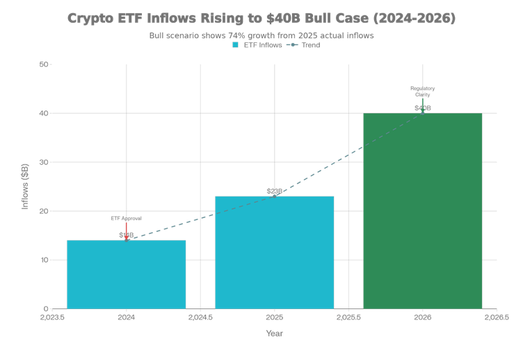 صناديق المؤشرات المتداولة للعملات الرقمية في عام 2026.. إلى أين ستصل؟ 3 صناديق المؤشرات المتداولة