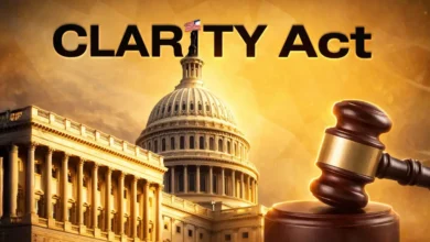 تصاعد الجدل حول قانون الوضوح في مجال العملات الرقمية.. إليك التفاصيل 4 U.S. CLARITY Act Delayed as Banks Oppose Stablecoin Rewards ALL Eye On April 16 1