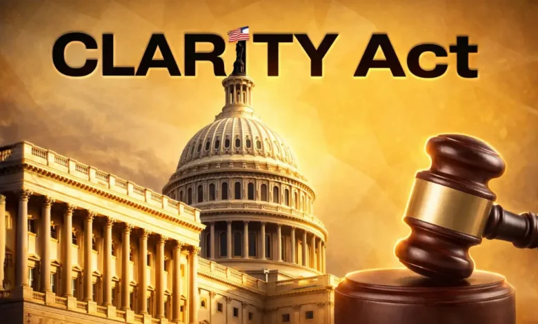 تصاعد الجدل حول قانون الوضوح في مجال العملات الرقمية.. إليك التفاصيل 1 U.S. CLARITY Act Delayed as Banks Oppose Stablecoin Rewards ALL Eye On April 16 1