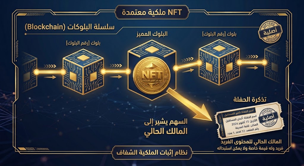 كيف تعمل تقنية NFT؟
